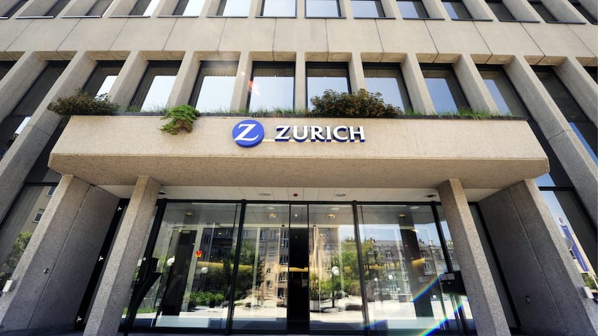 Platz vier belegt Zurich Insurance.