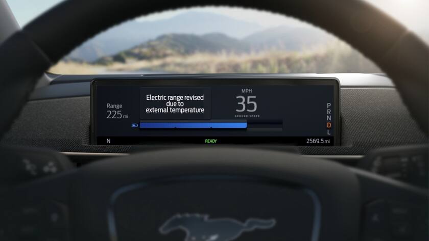 «Intelligent Range» hilft Ford-Fahrern bei der Vermeidung ungeplanter Ladestopps.