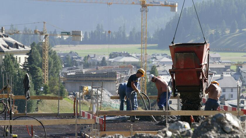 Neubau im Engadin