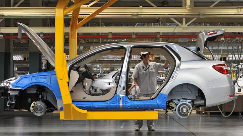 Autoherstellung bei Dongfeng Motor: Chinas Autobauer laufen Japan und Deutschland den Rang ab.