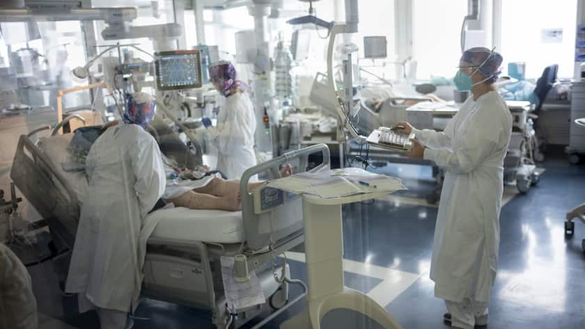 Blick in die Intensivstation des KANTONSSPITALs FREIBURG