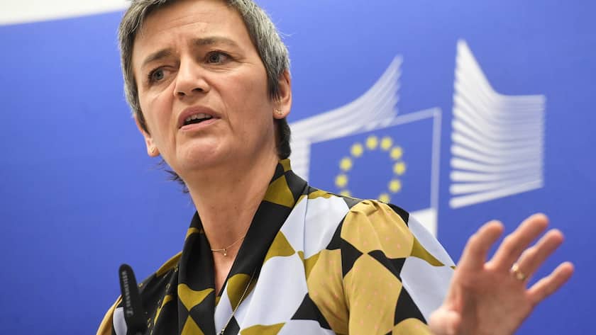 Google wehrt sich gegen die Milliardenbusse der EU EU MARGRETHE VESTAGER