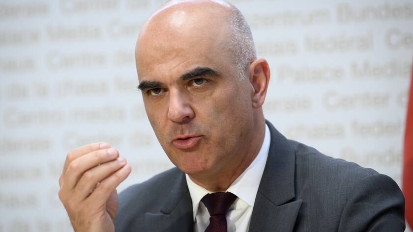 Gesundheitsminister Alain Berset Krankenkassenprämien