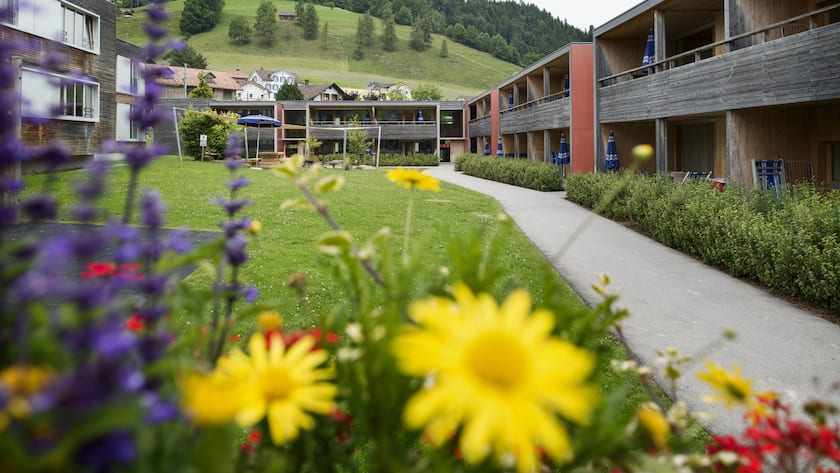 Blick auf das Reka-Feriendorf in Unräsch.