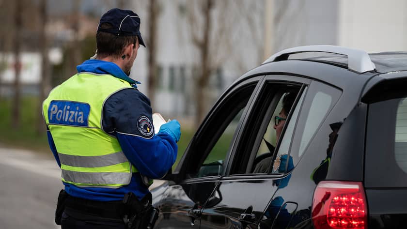 SCHWEIZ TESSIN GRENZE CORONAVIRUS