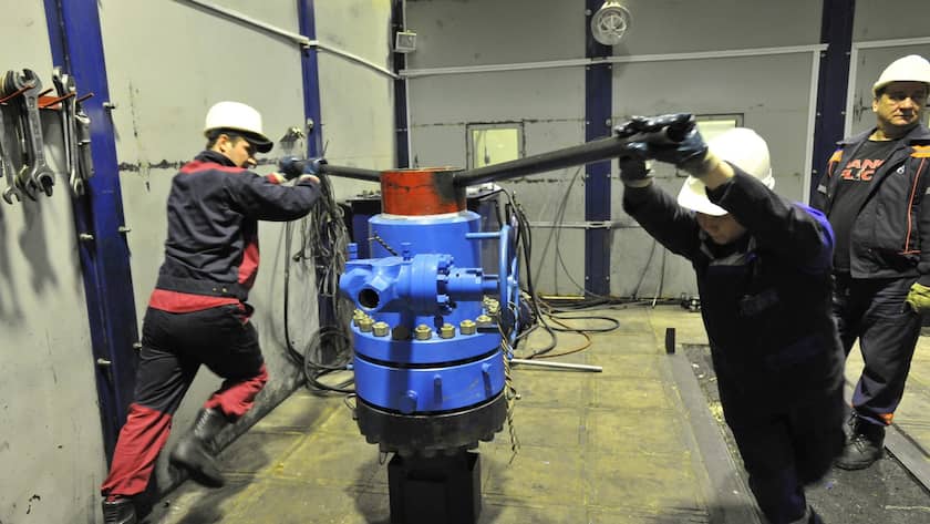 Russland dreht den Gashahn zu – Aufnahme bei der Jamal-Pipeline des Betreibers Gazprom.