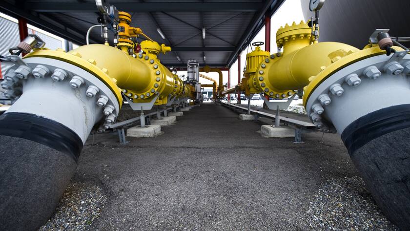 Druckreduzier- und Messstation der Erdgas Ostschweiz AG.