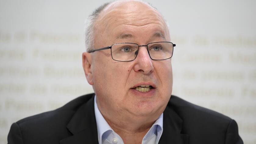 Pierre-Yves Maillard, Nationalrat und Praesident SGB: Löhne müssen an die Realität der gestiegenen Lebenshaltungskosten angepasst werden.