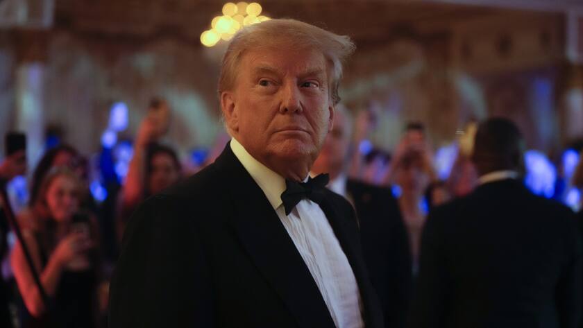 Donald Trump an einem Event in Mar-a-Lago im November 2022.