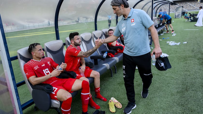 Testspiel Schweiz Ghana vor der Fussball-WM in Katar