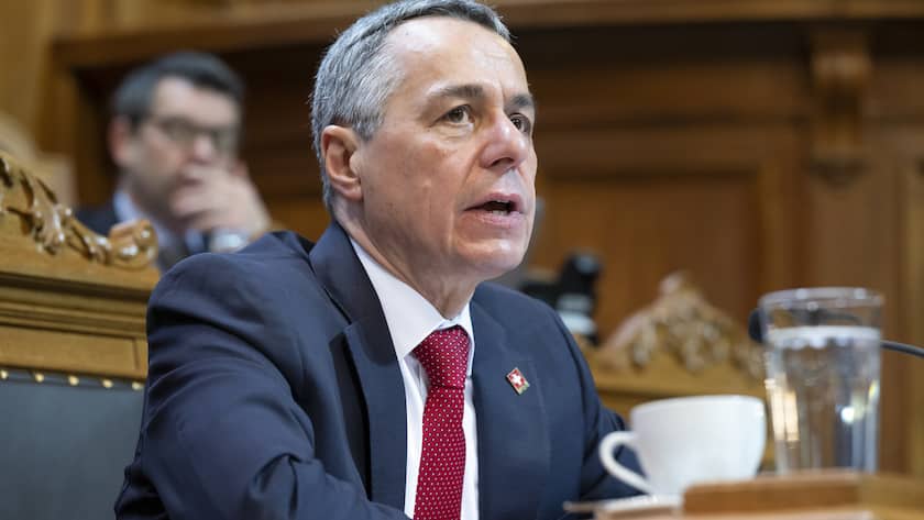 Aussenminister Ignazio Cassis betreut das schwierige EU-Dossier.