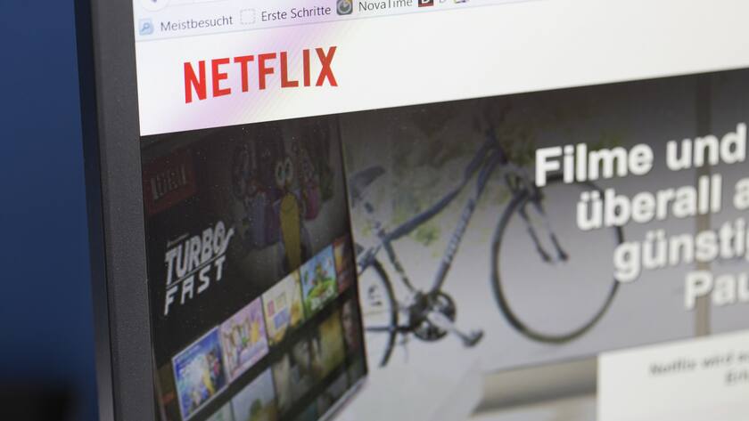 On the website of Netflix, Switzerland, pictured on September 4, 2014 Zuerich. (KEYSTONE/Gaetan Bally)Auf der Internetseite von Netflix, aufgenommen am 4. September 2014 in Zuerich. (KEYSTONE/Gaetan Bally)