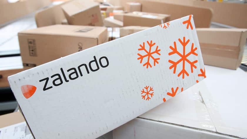 Paket des Online-Modehändlers Zalando.