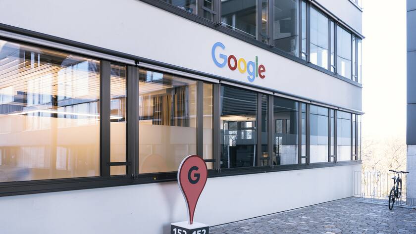 The research and development centre of Google at their Brankschenkenstrasse location in Zurich, Switzerland, photographed on November 28, 2016. (KEYSTONE/Christian Beutler)Das Forschungs- und Entwicklungszentrum von Google am Standort an der Brandschenkenstrasse in Zuerich, aufgenommen am 28. November 2016. (KEYSTONE/Christian Beutler)