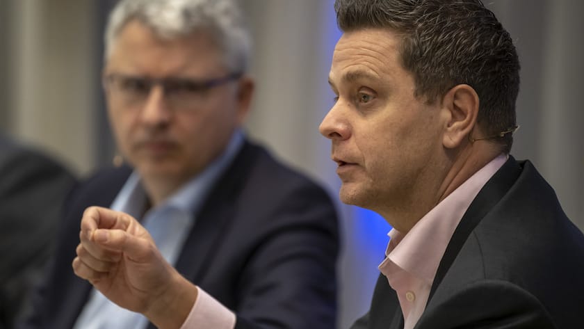 Roche-Chef Thomas Schinecker: «Wir erhöhen unsere Ausgaben im niedrigen einstelligen Prozentbereich auf knapp 15 Milliarden Franken».