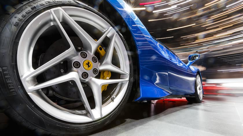 The New Ferrari F8 Tributo is presented during the press day at the 89th Geneva International Motor Show in Geneva, Switzerland, Wednesday, March 6, 2019. The Motor Show will open its gates to the public from 7 to 17 March presenting more than 180 exhibitors and more than 100 world and European premieres. (KEYSTONE/Cyril Zingaro).
