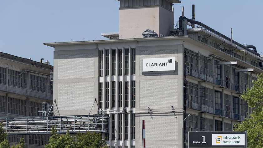 Das Chemiewerk der Firma Clariant an der Rothausstrasse in Muttenz.