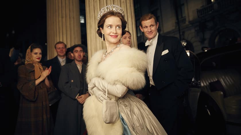 «The Crown» auf Netflix erzählt die Geschichte des britischen Königshauses unter der Krone von Queen Elisabeth II.