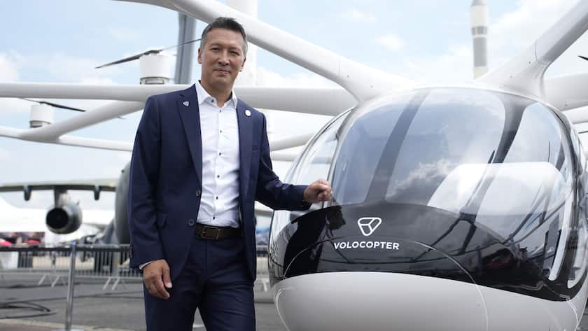 Volocopter-CEO Dirk Hoke peilt die Markteinführung 2024 an.