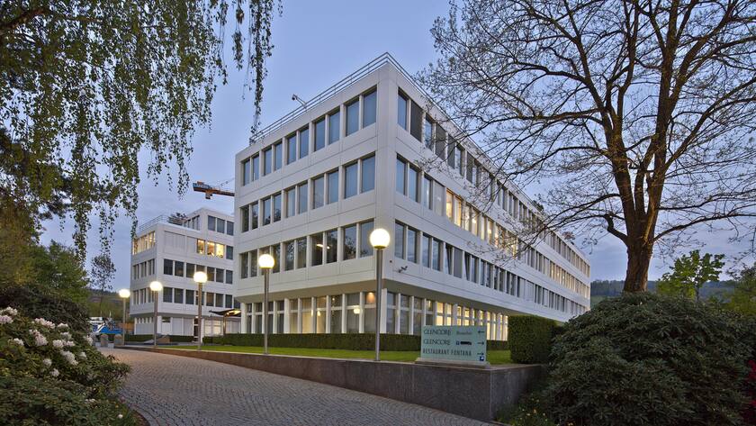 Glencore in Baar: Weniger Kohle und Kupfer gefördert.