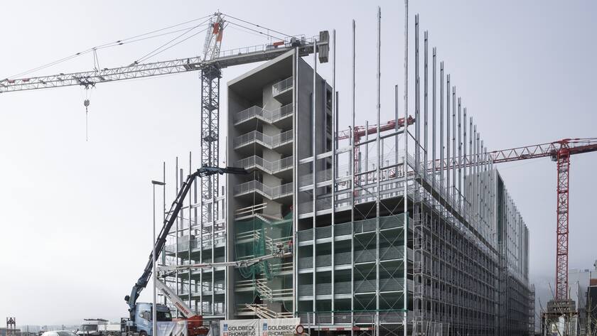 Der Bausektor und die Industrie erlitten im zweiten Quartal 2023 einen Dämpfer.