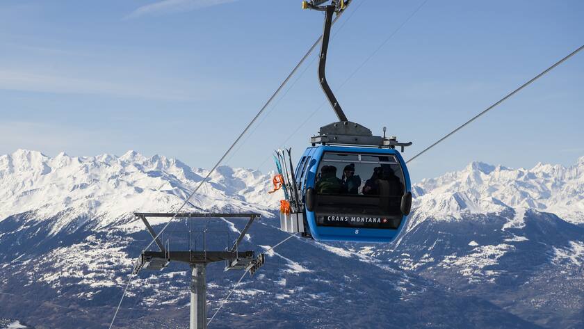 Das Skigebiet Crans-Montana passt zur Expansionsstrategie von Vail Resorts.