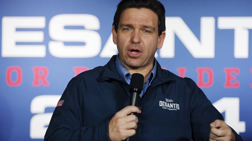Ron DeSantis konnte die Rolle als ernsthafter Herausforderer von Donald Trump nie erfüllen.