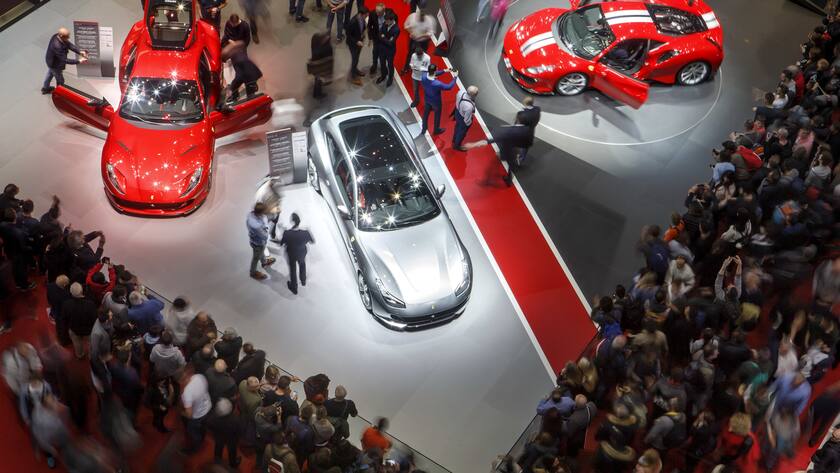 Ferrari am Autosalon 2018: Die diesjährige Ausgabe wird deutlich kleiner ausfallen.u