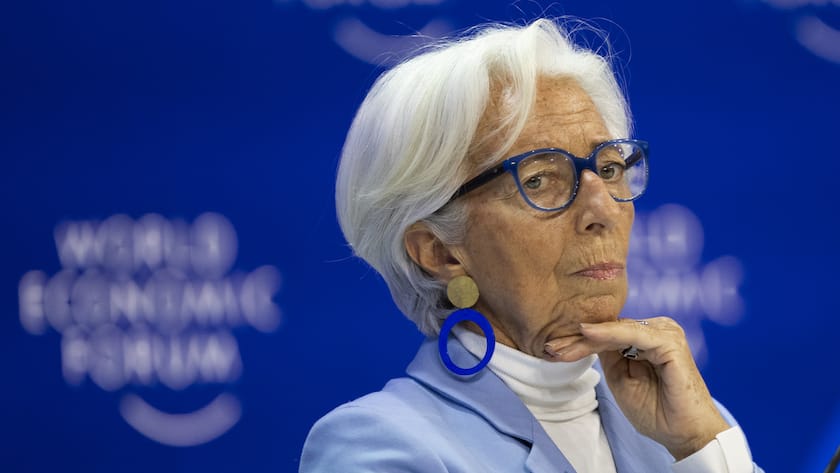 Das Wasser steht uns bis zum Hals? Christine Lagarde, Präsidentin der Europäischen Zentralbank.