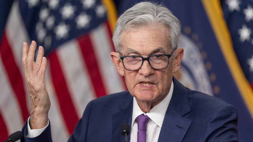 Federal Reserve Board Chair Jerome Powell speaks during a news conference about the Federal Reserve's monetary policy at the Federal Reserve, Wednesday, Jan. 31, 2024, in Washington. (AP Photo/Alex Brandon)