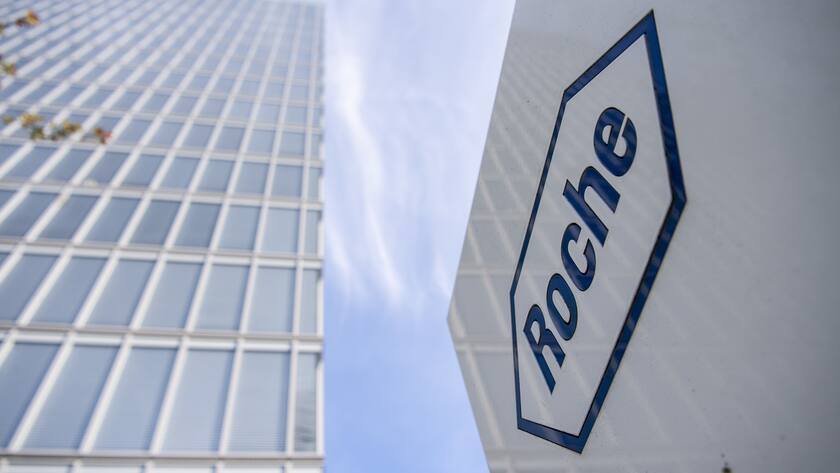 Der Sitz von Roche Diagnostics International AG in Rotkreuz im Kanton Zug am Donnerstag, 8. Oktober 2020.(KEYSTONE/Urs Flueeler)