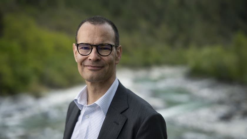 50 Axpo-Angestellte sollen Millionenbonus erhalten haben Christoph Brand, CEO der Axpo, posiert am Rande der Eroeffnung einer Wasserstoffanlage des Energieunternehmens, am Freitag, 26. April 2024, in Domat/Ems. (KEYSTONE/Gian Ehrenzeller)