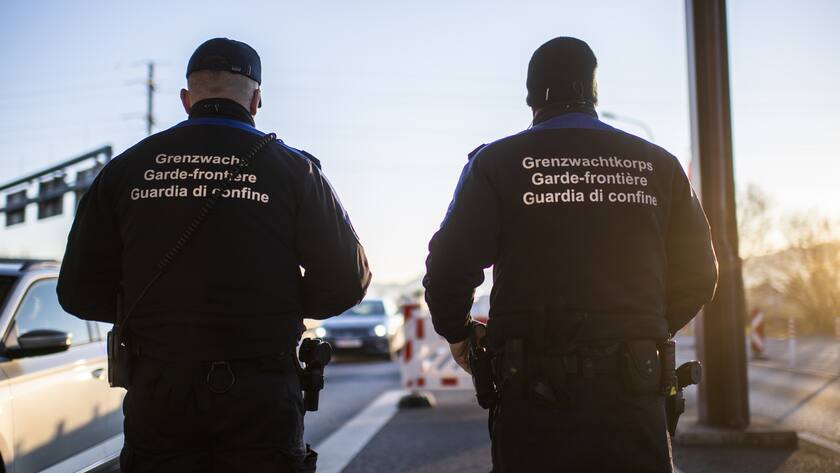 SCHWEIZ AU GRENZE CORONAVIRUS