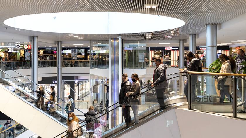 SCHWEIZ CORONAVIRUS EINKAUFSZENTRUM GLATT