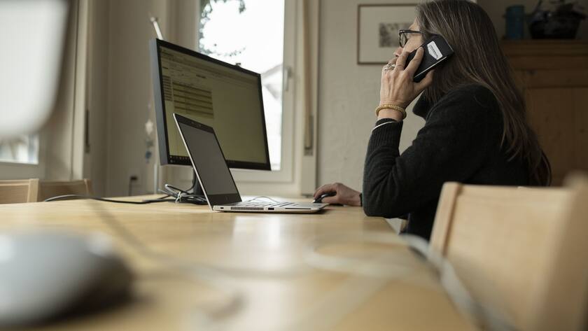 SCHWEIZ CORONAVIRUS HOMEOFFICE