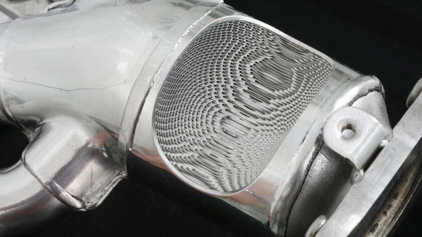 Produktbild silberner Katalysator.