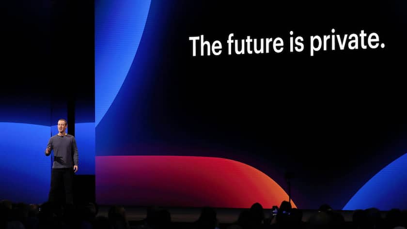 epa07538567 Mark Zuckerberg, CEO and co-founder of Facebook speaks during the keynote F8 Facebook Developer Conference at the McEnery Convention Center in San Jose, California, USA, 30 April 2019. EPA/JOHN G. MABANGLO