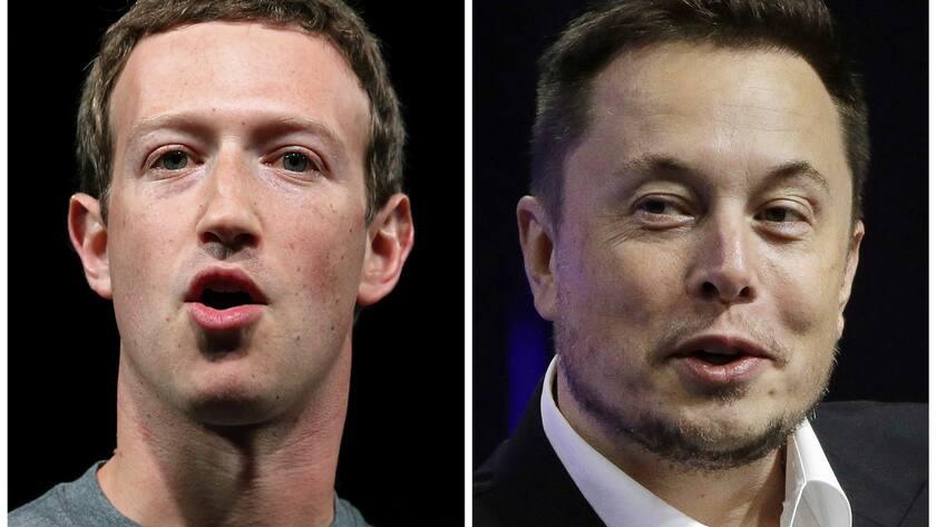 Mark Zuckerberg und Elon Musk: Der Kampf der beiden soll in Italien stattfinden