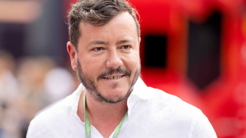 ABD0052_20230702 - SPIELBERG - ÖSTERREICH: Der österreichische Unternehmer Rene Benko am Sonntag, 02. Juli 2023, im Rahmen des Großen Preises von Österreich am Red Bull Ring in Spielberg. - FOTO: APA/GEORG HOCHMUTH