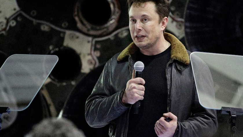 FILE - In this Sept. 17, 2018 file photo, SpaceX founder and chief executive Elon Musk speaks at an event to announce the name of the person who would be the first private passenger on a trip around the moon, in Hawthorne, Calif. SpaceX will lay off 10 percent of its roughly 6,000 workers, announcing Friday, Jan. 11, 2019, that it needs to become leaner to accomplish ambitious projects such as creating a spaceship that can carry astronauts to Mars. (AP Photo/Chris Carlson, File)