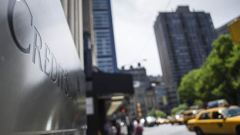 Credit Suisse in New York. Die Bank hat den Stresstest der Fed bestanden.