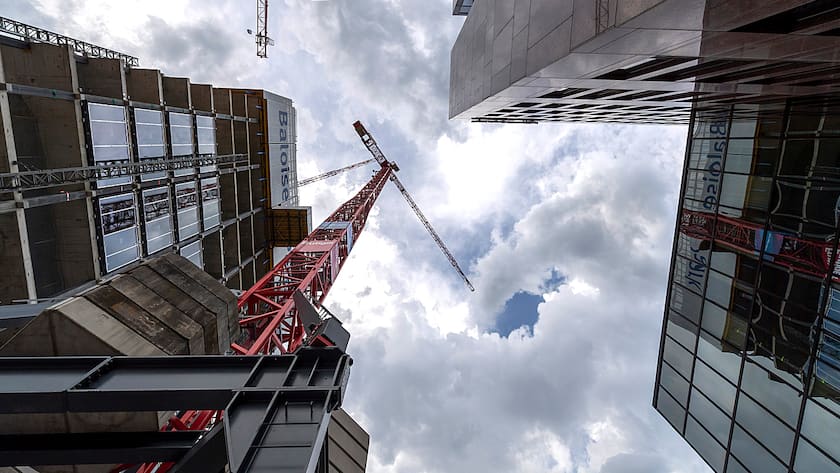 Baustelle: Die Bâloise entwirft nicht nur neue Systeme, sondern baut sich in Basel auch einen «Baloise Park»
