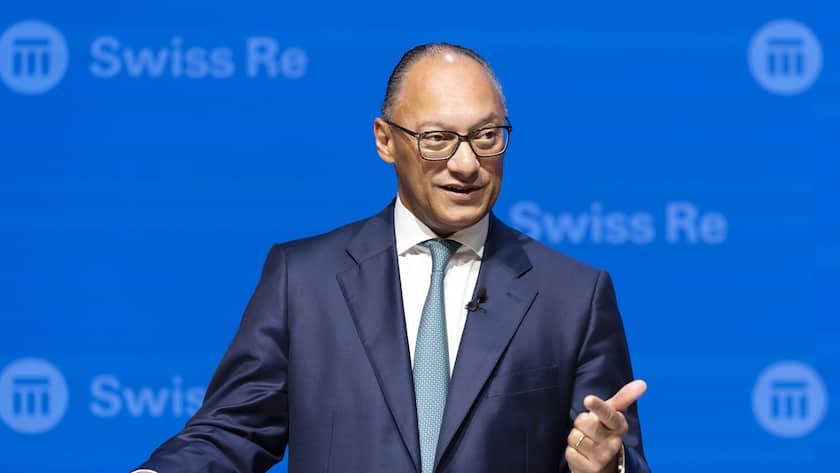 Will auch 2025 in der Erfolgsspur bleiben: Swiss Re-CEO Andreas Berger.