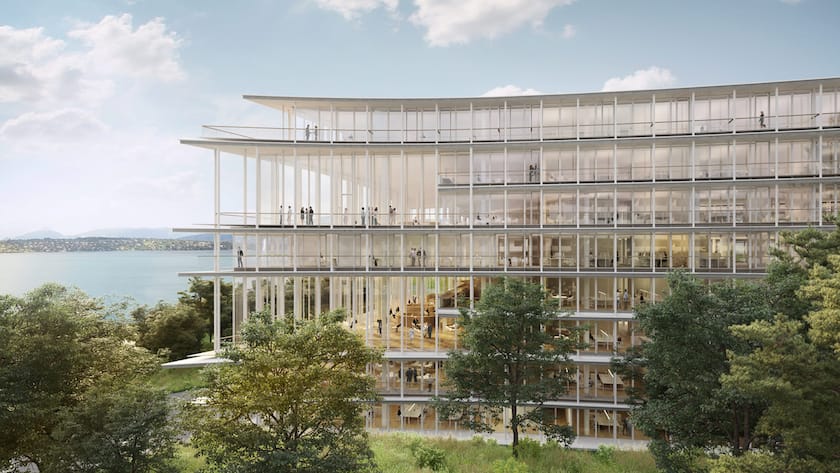 Ein nächstes Grossprojekt ist der Hauptsitz der Privatbank Lombard Odier in Genf.