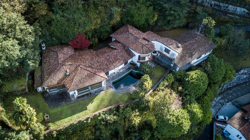 So verwahrlost ist die Vincenz-Villa im Tessin