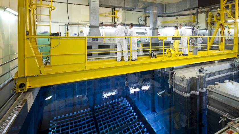 Reaktor des AKW Beznau: 55 Prozent wollen wichtige Rolle für Atomkraft in der Zukunft.