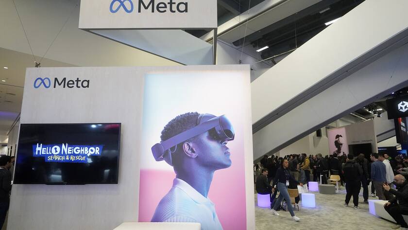 Meta-Ecke an der Game Developers Conference 2023: Auch im Quartalsbericht gibt CEO Marc Zuckerberg an, mehr Geld für das Metaverse zu investieren.
