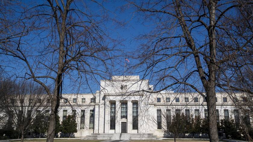 Das Gebaeude des FED in Washington
