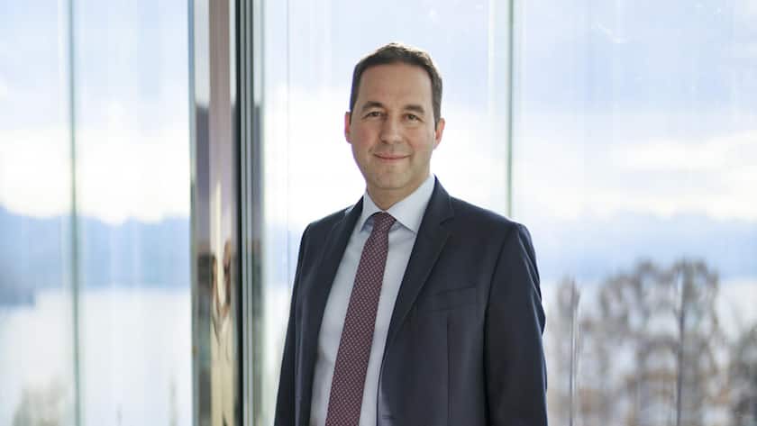 Portrait von Christian Mumenthaler, CEO von Swiss Re.