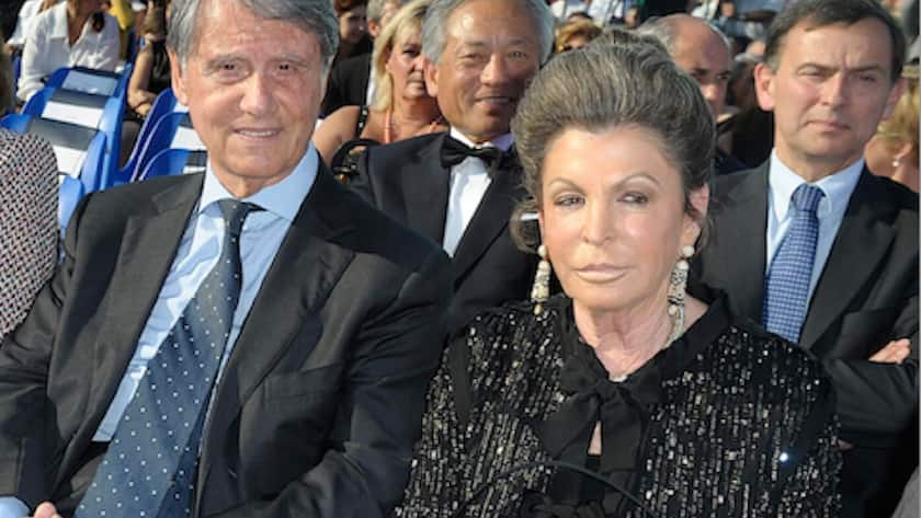 Rafaela Aponte neben ihrem Mann Gianluigi.